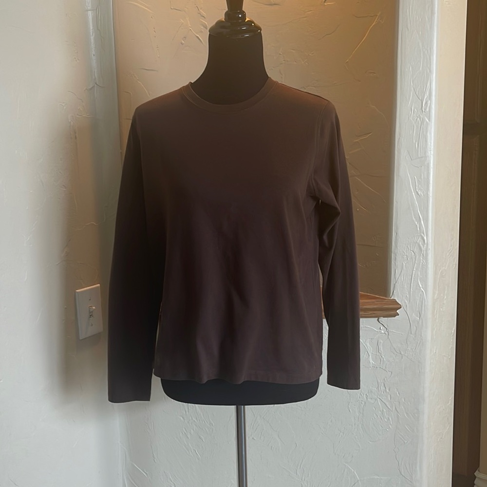 Cato brown long sleeve t